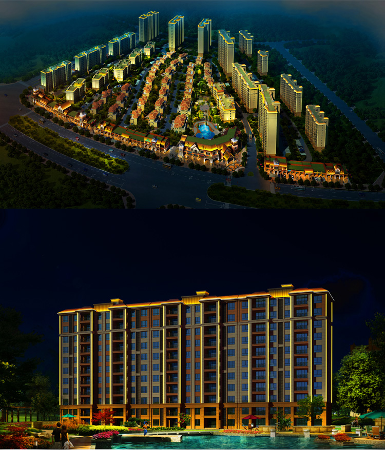 樓體亮化設計 樓體亮化設計