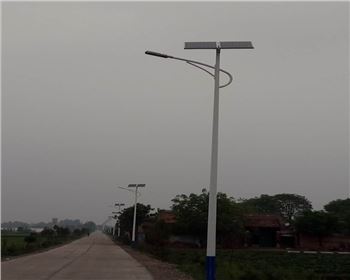 農(nóng)村太陽(yáng)能路燈-甘肅慶陽(yáng)路燈項(xiàng)目